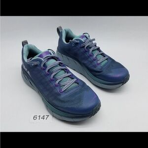 Hoka One One Challenger ATR 4 Women's Size 7.5 Trail Running Shoes Purple Blue